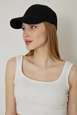 BY SCK Ny New York Şapka Unisex Siyah Şapka