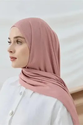 Modakaşmir Penye Şal Vintage Rose Rengi