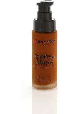 Esplendor Pierre Cardin Chiffon Touch Mat Görünüm Veren Fondöten - 012 - Ebony