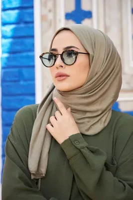 Naciye Sultan Penye Şal Küf Yeşili