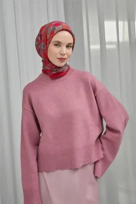 Silk Home Viskon Velora Eşarp Kırmızı Desenli Tok Duruşlu Dört Mevsim 90x90