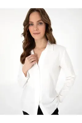 Pierre Cardin Beyaz Slim Fit Uzun Kollu Gömlek 50301101-VR013