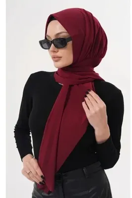 Alivascarf Pratik Hazır Çıtçıtlı Büzgülü Tesettür Şal