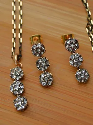 Stoneage ZİRKON TAŞLI SET - Bronz - Stoneage
