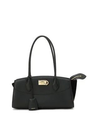 Ferragamo The New Studio Siyah Kadın Deri Çanta