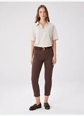 Faik Sönmez Slim Fit Coton Parça Boya Pantolon W27PNT004