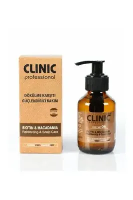 Clinic Professionel Pyroo Bıotin Macadamıa Dökülme Karşıtı Güçlemdirici Bakım 100ml