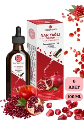 Biobiens Nar Yağlı Yüz Vucut Serumu 6 ADET 100 ml