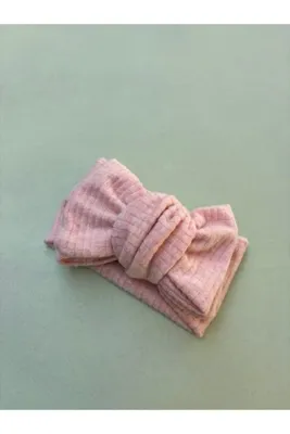 Lolidenss Kız bebek pembe fitilli band Yumoş