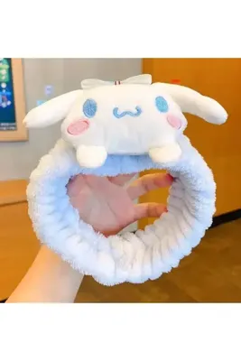 Pembe Çarşı Cinnamoroll Peluş Saç Bandı Sanrio Kawaii 1 Adet