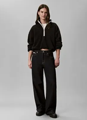 Calvin Klein Siyah Kadın Dik Yaka Kazak LVGWF6W303UB1