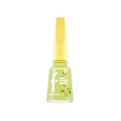 Flormar Mediterranean Yoğun Pigment Parlak Bitişli Oje 003 Olive Grove