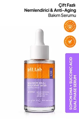Ph Lab pHLab Çift Fazlı Somon DNA + Succinic Acid Nemlendirici Anti-Aging Bakım Serumu