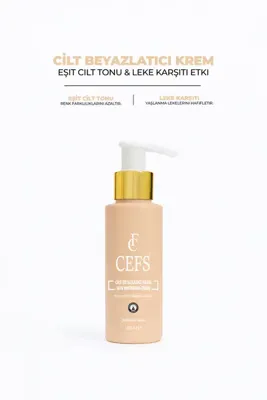 cefs Cilt Beyazlatıcı Aydınlatıcı Leke Karşıtı Cilt Tonu Eşitleyici Bakım Kremi 100 Ml