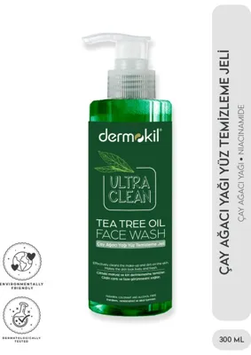 Dermokil Çay Ağacı Yağı Yüz Temizleme Jeli 300ml