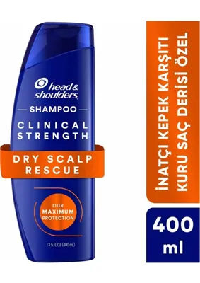 HEAD&SHOULDERS Head & Shoulders Clinical Strength Dry Scalp Rescue Kuru Saç Derisine Özel Şampuan 400 ml
