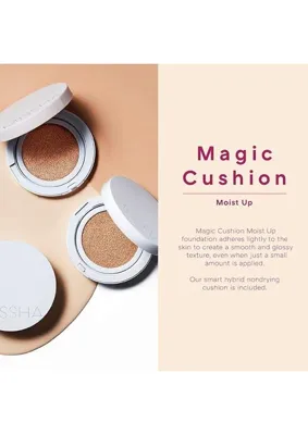 Ahes Aydınlık Görünüm Sunan SPF50+ Pa+++ Cushion Fondöten 15G Magic Cushion Moist Up No.23
