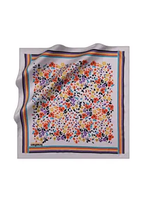 Cacharel Çok Renkli Kadın Desenli Eşarp 7842314971