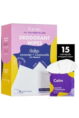 fomino Fomin Lavanta ve Papatyalı Deodorant Mendil 15 Adet