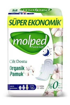 NW NessiWorld Pure&Soft Gece Ped Süper Eko 16 Adet