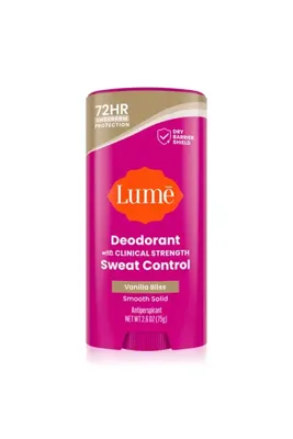 Lume Deodorant With Clınıcal Strength Sweat Control Vanilla Bliss Smooth Solid Antiperspirant Deodor