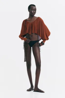 H&M Kısa Pelerin Üst