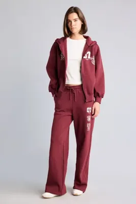 DeFacto Harry Potter Wide Leg Beli Bağcıklı Baskılı Kalın Kumaş Eşofman Altı I3173AX26AU