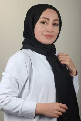 Armine Trend Crush Şal - Desen-04 - Siyah-54
