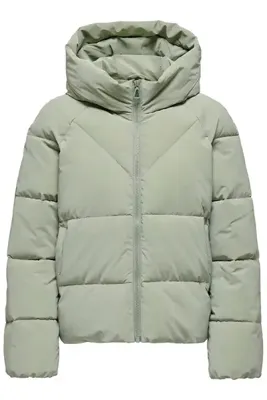 ONLY Onlece Puffer Açık Yeşil Kadın Mont 15318451