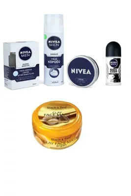 Nivea Kişisel Bakım Ürünleri Ve Killi Yüz Maskesi