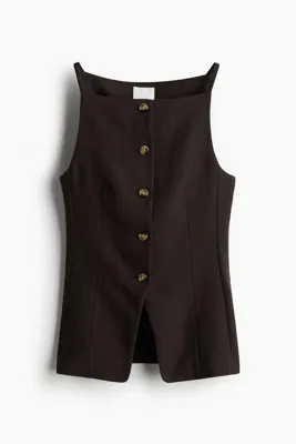 H&M Beli Daralan Kesimli Yelek
