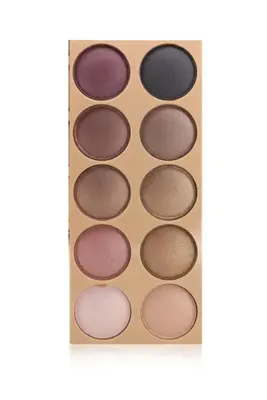 RS Ronassi Cosmetics Diamond Eyeshadow Işıltılı Far Paleti Yüksek Pigmentli ve Yoğun Parlaklık (Glitter & Shimmer) 10’lu