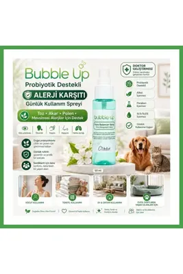 Vemora Bubble Up Probiyotik Destekli Karşıtı Vücut Spreyi 50 ml VMBZS
