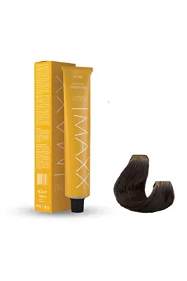 Maxx Deluxe Tüp Boya 8.11 Yoğun Küllü Açık Kumral 60 ml x 3 Adet + Sıvı Oksidan 3 Adet