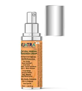 KUATRA SPF 50+ Doğal - Mineral - Nemlendirici Güneş Koruyucu Krem (Bebek-Çocuk-Yetişkin) 80ml