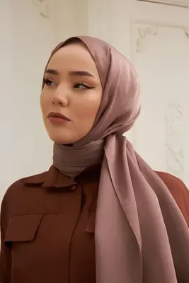 Silk Home Janjan Tek Taraflı Şal Kahverengi