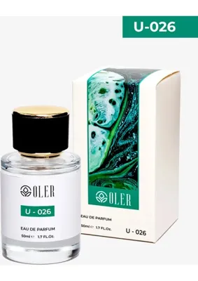 Oler U-026 Unisex Parfüm Edp 50 ml | Meyvemsi & Tatlı | Mango, Böğürtlen, Karabiber, Iris, Yasemin, Lotus, Vanilya,