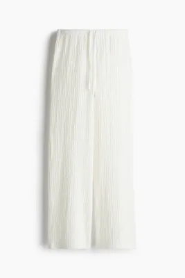 H&M Büzgü Bağlı Krinkle Pantolon