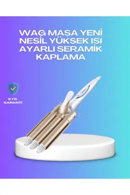 markentegra Hızlı Isınan Şarjlı Saç Kıvırıcı Maşa