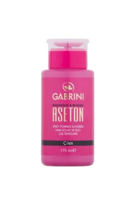 Gabrini Pompalı Aseton - 175 ml (ÇİLEK)