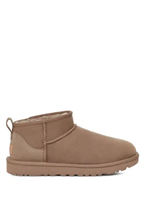 Ugg Classic Ultra Mini Ekru Kadın Süet Bot