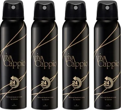Viva Cappio Classic Kadın Sprey Deodorant 150 ML x 4