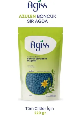 Agiss Boncuk Soyulabilen El Ağdası 220 gr Azulen Özelliği ile Tüm Ciltler İçin Uygun