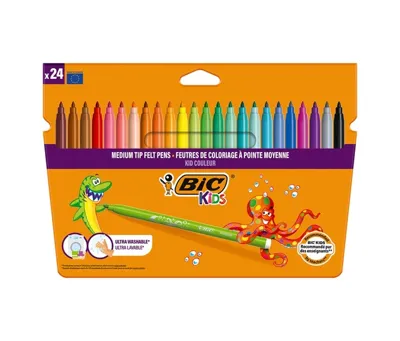 Diğer Bic Kid Couleur Keçeli Boya Kalemi 24'lü - 4 Adet Tarı