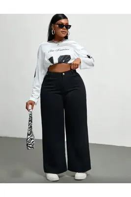 GERONİS Büyük beden Jeans pantolon