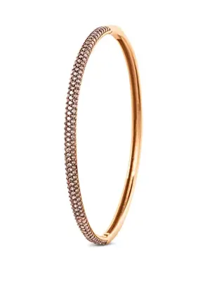 Joy Of Jade Sunshine Pave Kelepçe Bileklik- Latte Rose Gold Kaplama