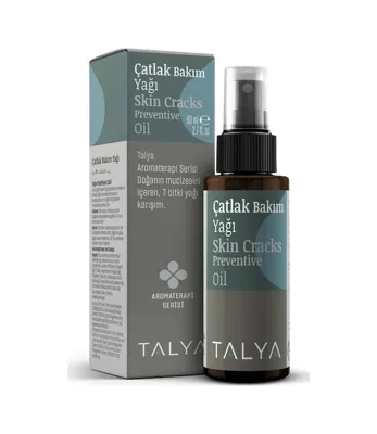 Talya Çatlak Bakım Yağı 7 Bitki Yağı Karışımı ve E Vitamini  80 ML