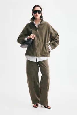 H&M Pamuklu Oversize Kot Ceket