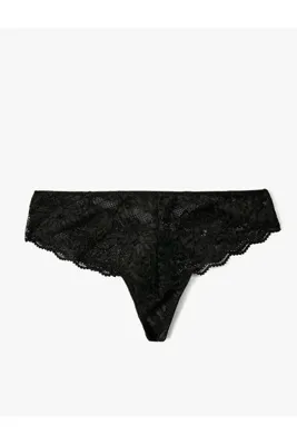Koton Brief Dantelli Külot Normal Bel