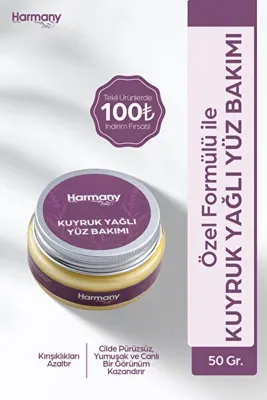 Harmany vemsaş Harmany Kuyruk Yağlı Yüz Bakımı 50 gr.